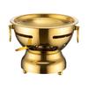 Antique Copper Single Person Alcohol Hotpot