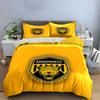 Amazonas FC Leopard Emblem Bedding Duvet Cover Set Duvet Cover Pillowcases  (1*Duvet Cover 2*Pillowcases, without duvet insert)