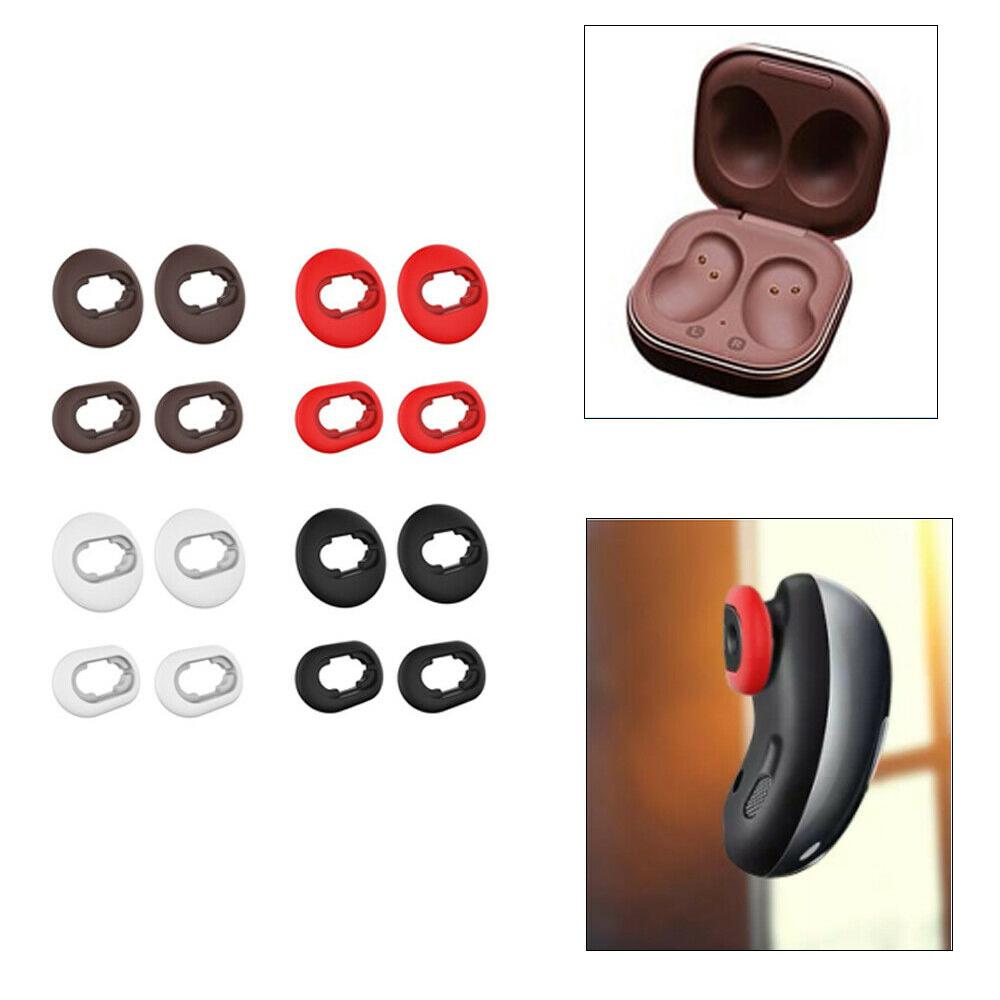 Мягкие силиконовые чехлы для наушников, вкладыши для ушей, затычки для ушей, нескользящие чехлы-затычки для ушей для Samsung Galaxy Buds Live