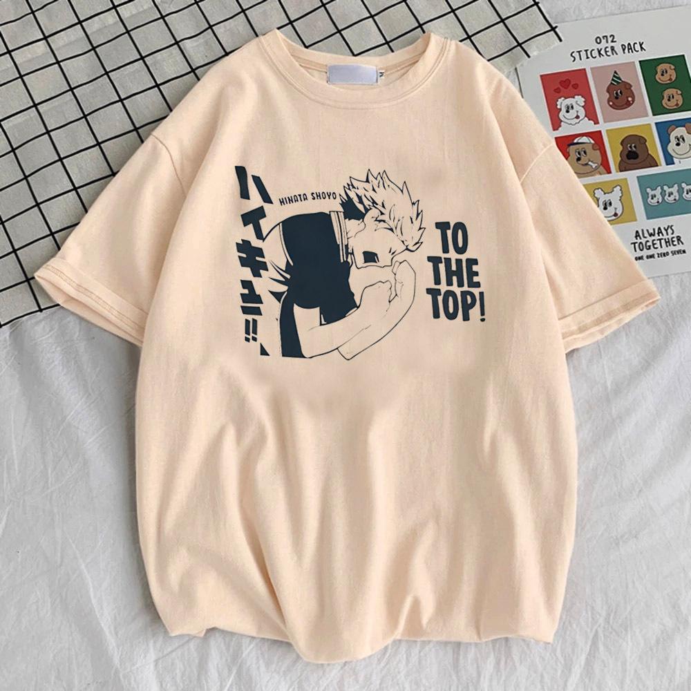 Haikyuu t-shirt women korean clothes kawaii streetwear hip hop 2000s t shirt Digital Pop Culture anime streetwear