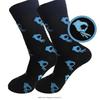 Unisex Winter Knitted Mid-Calf Long Crew Socks Funny Printed Hip-Hop Trendy Cotton Hosiery Skateboard Streetwear