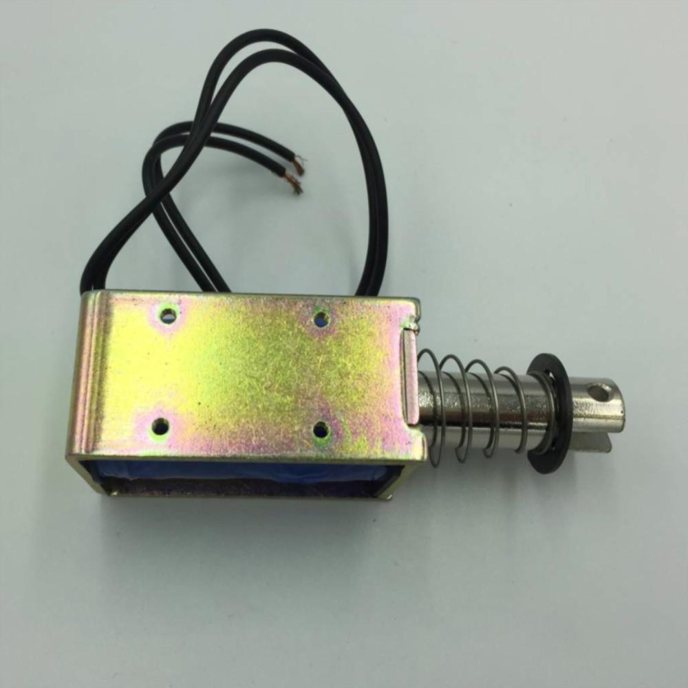 12 В/24 В Тяни Удерживай/Отпускай 10 мм Ход 8,7 кг 87 Н Усилие Электромагнитный Соленоидный Привод