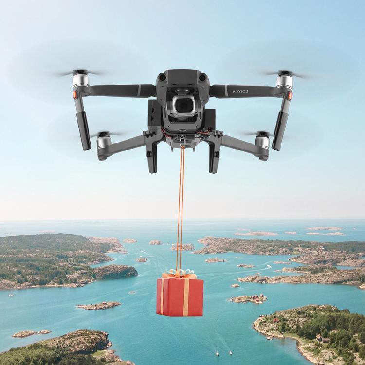 Fishing Bait Wedding Ring Gift Deliver Thrower with Landing Gear For Mavic 2 Pro