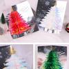 3D for Pop Up Christmas Greeting Cards Merry Xmas Cards Handmade Holiday Tree Postcard with Envelopes for Thanksgiving D