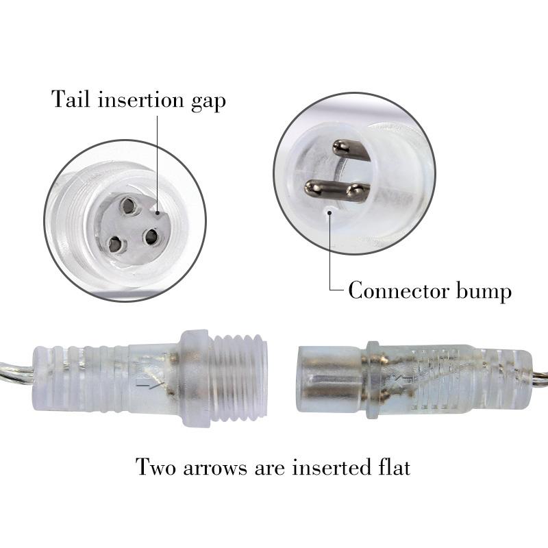 Светодиодная гирлянда-бахрома 3м х 1м, Рождественская гирлянда, Волшебная гирлянда, Внутреннее/наружное освещение для свадьбы, Домашняя вечеринка, Садовый декор, Новинка
