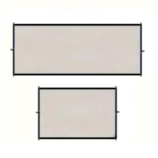 Ворота для собак, сетчатые ворота для домашних животных, ограждение для безопасности щенков и малышей с крючками для лестниц и дверных проемов дома