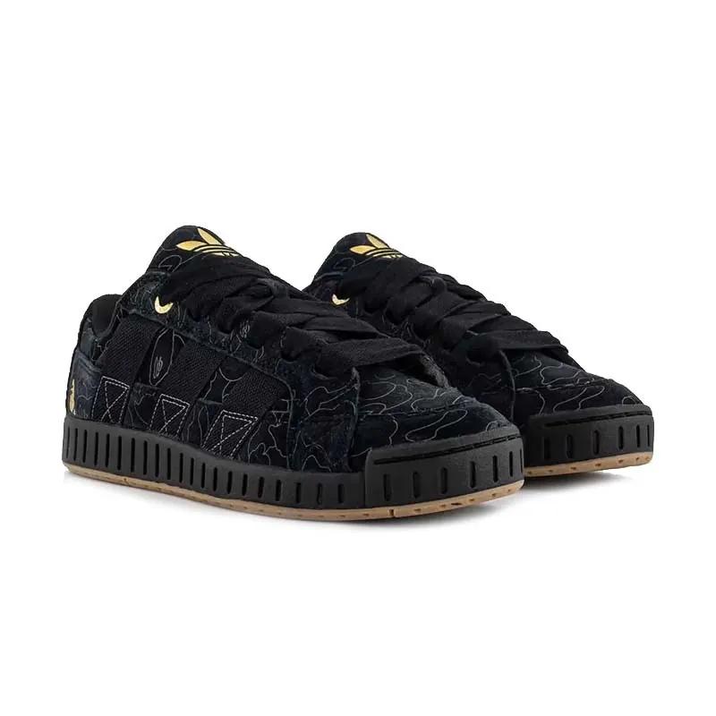 BAPE x adidas LWST 1st Line Camo Мужские Кроссовки Черный Core-Black IE1131