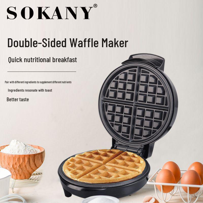 505 Kitchen Appliances Double-Sided Waffle & Pancake Maker