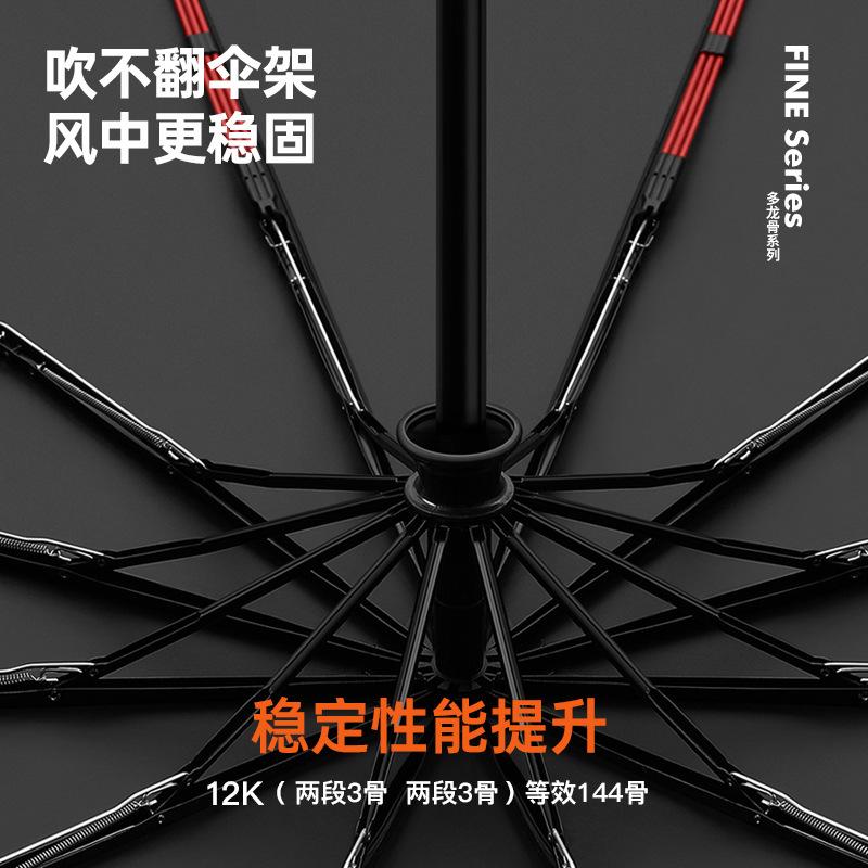Автоматическая ручка-трость, зонт с улучшенным сенсорным управлением, увеличенный утолщенный усиленный зонт, мужской и женский зонт от солнца