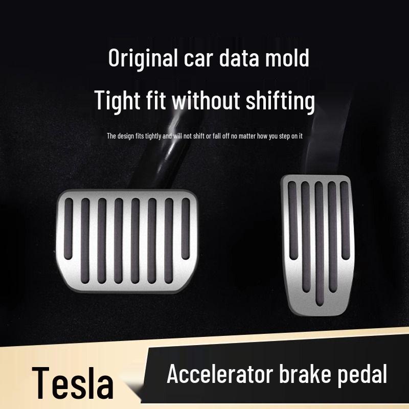 Накладки на педали тормоза и акселератора для Tesla Model 3/Y - Аксессуары для интерьера