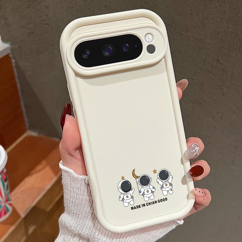 Милый чехол с изображением планеты, звезды, астронавта, TPU, противоударный чехол для Google Pixel 9 Pro XL 8 Pro 8A, защитный матовый мягкий чехол для телефона