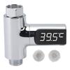 Shower Thermometer LED Display Water Temperature Meter Electroplate ABS Shower Water Thermometer
