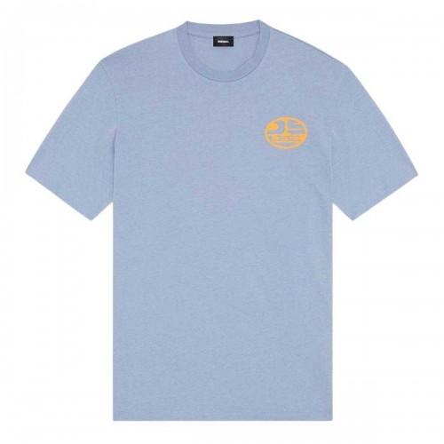 Diesel Unisex Adult Oval Stonewashed Logo T-Shirt
