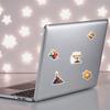 35pcs-70pcs Traditional Je Symbols Stickers Festive Hanukkah Animal Stickers Stationery Stickers For Laptop Motorcycle DIY