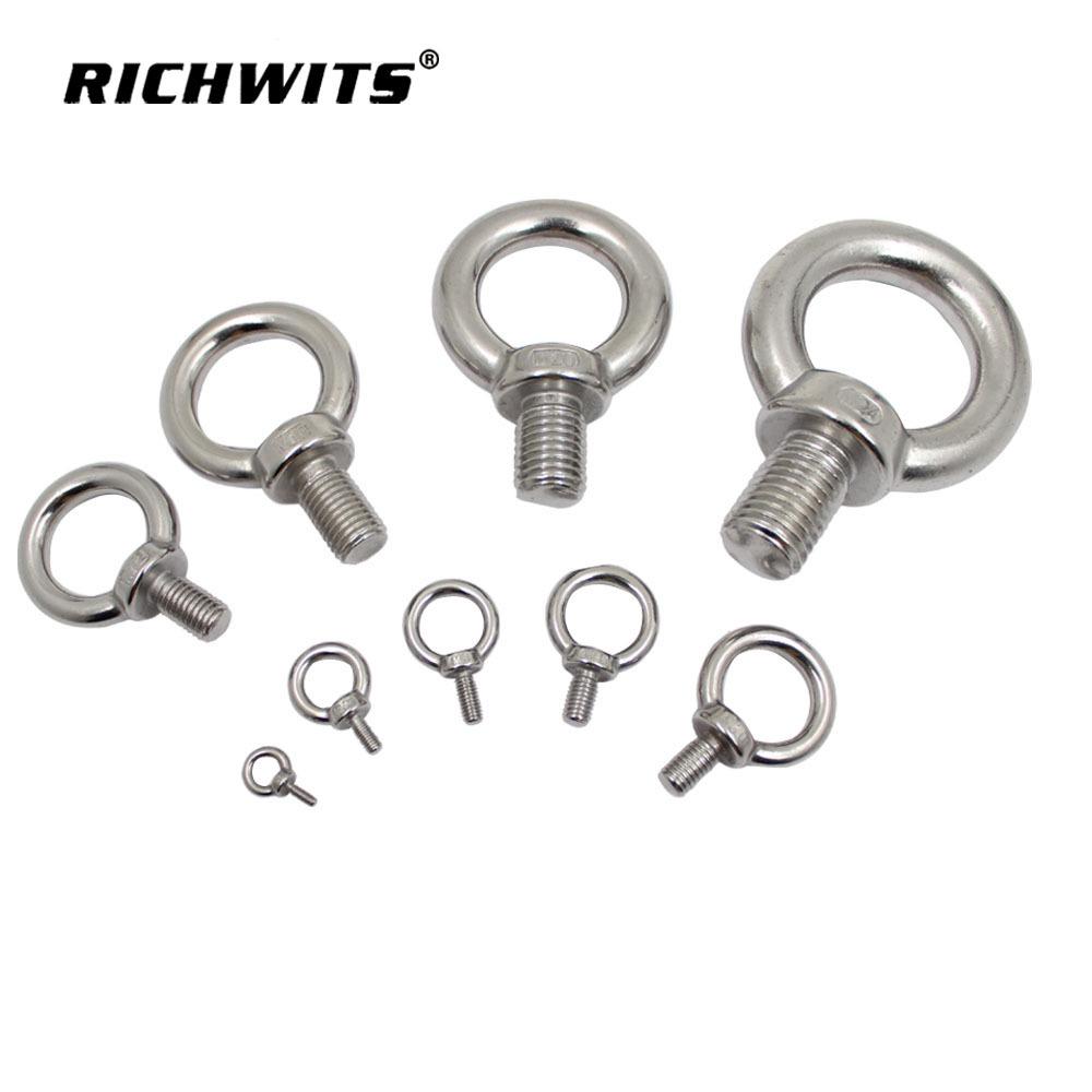 304 Stainless Steel JIS1168 Japanese Eyebolt Ring Bolt for Rigging