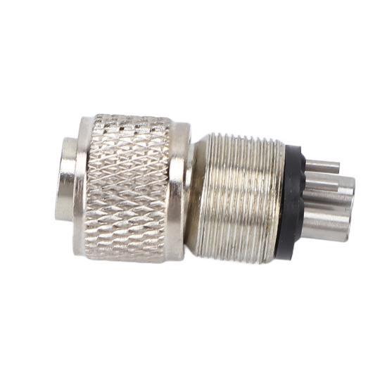 Высокоскоростной адаптер для стоматологического наконечника с 4 на 2 отверстиями, преобразователь стоматологического наконечника из нержавеющей стали для стоматолога