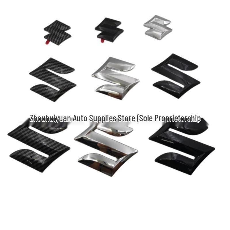 3D наклейка с логотипом автомобиля Suzuki для передней и задней части - Материал ABS