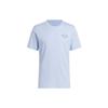 Originals Trefoil Henry Jones New York City Hand-Drawn Print Sports Short Sleeve Tee Men Tops Light-Blue HS3014