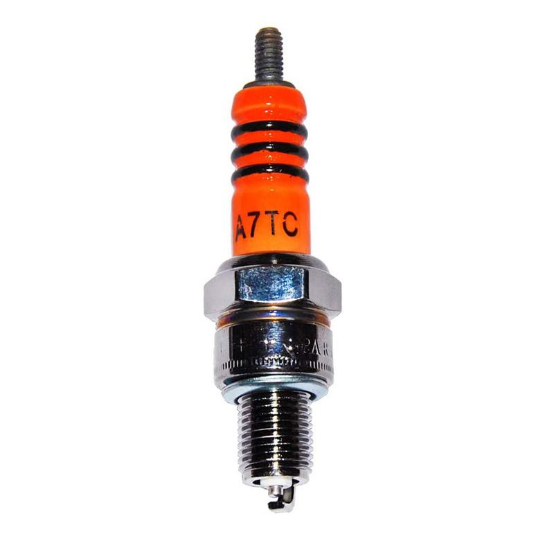 Motorcycle Spark Plug High Performance 3-Electrode Spark Plug A7TC D8TJC For 50CC-150CC ATV GY6 50cc 110cc 125cc