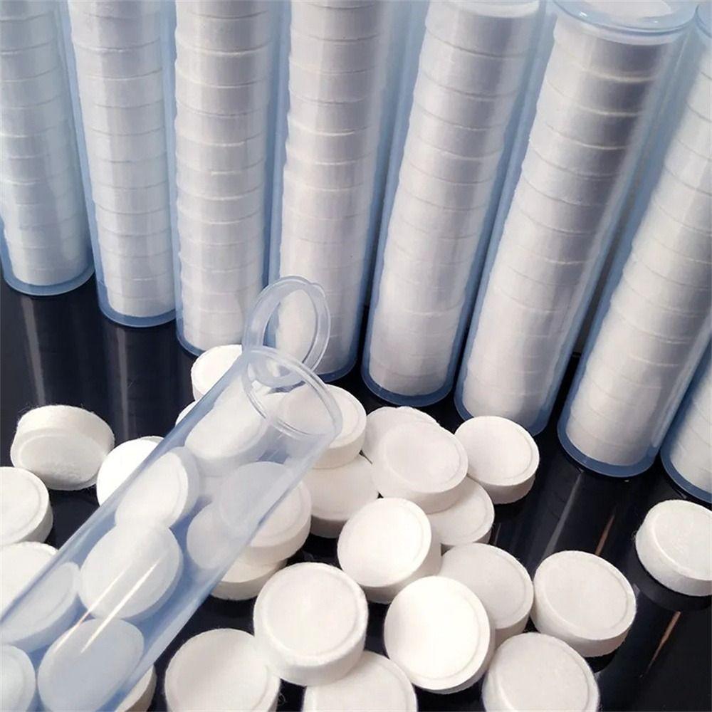 Одноразовое полотенце для лица с водопоглощением, нетканые таблетки, увлажненные салфетки для путешествий на открытом воздухе