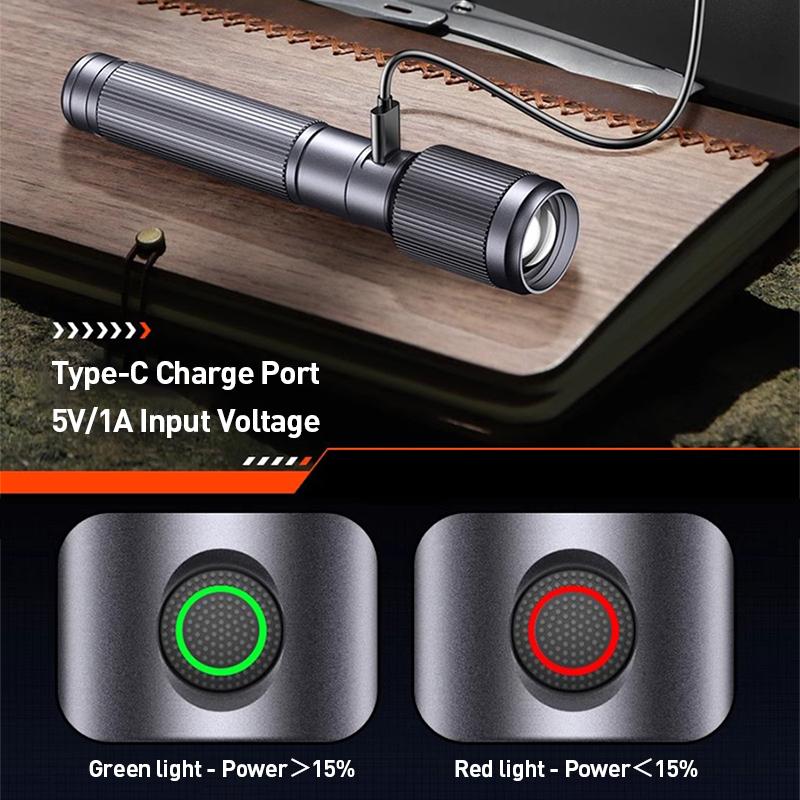 Philips Фонарик с зумом - высокая яркость для освещения на большом расстоянии. Регулируемая яркость, бесступенчатое затемнение