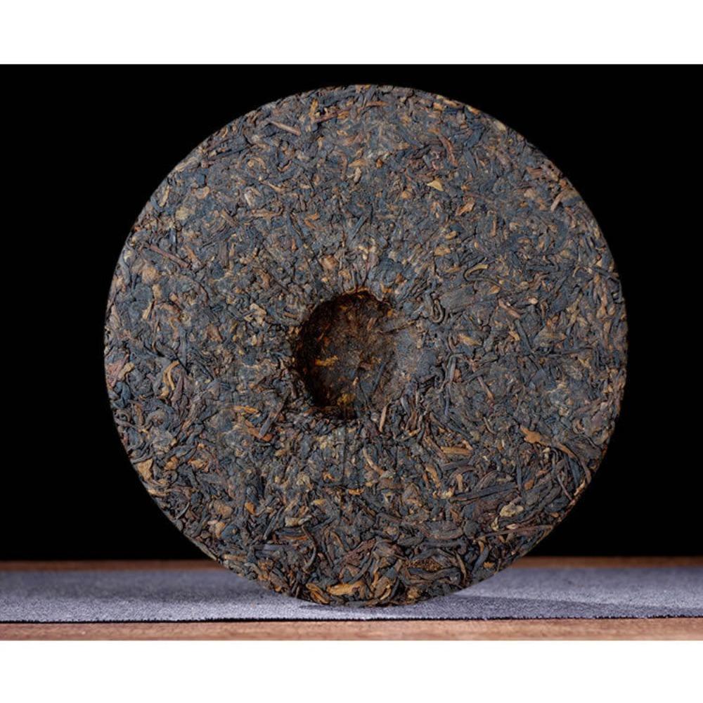 2012 Семь Цветов Золотой Павлин Юньнаньский Пуэр Спелый Дворцовый Чай Мэнхай Ли Мин