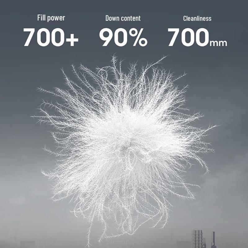 BOSIDENG B250134156 Detachable Collar Diamond Quilted Down Jacket