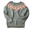 New Women's Color-Block Round Neck Loose Fashion Sweater
