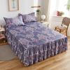 3 шт., приятная для кожи шлифовальная юбка для кровати, спальня, студенческое общежитие, наволочка, пододеяльник, покрывало, постельные принадлежности