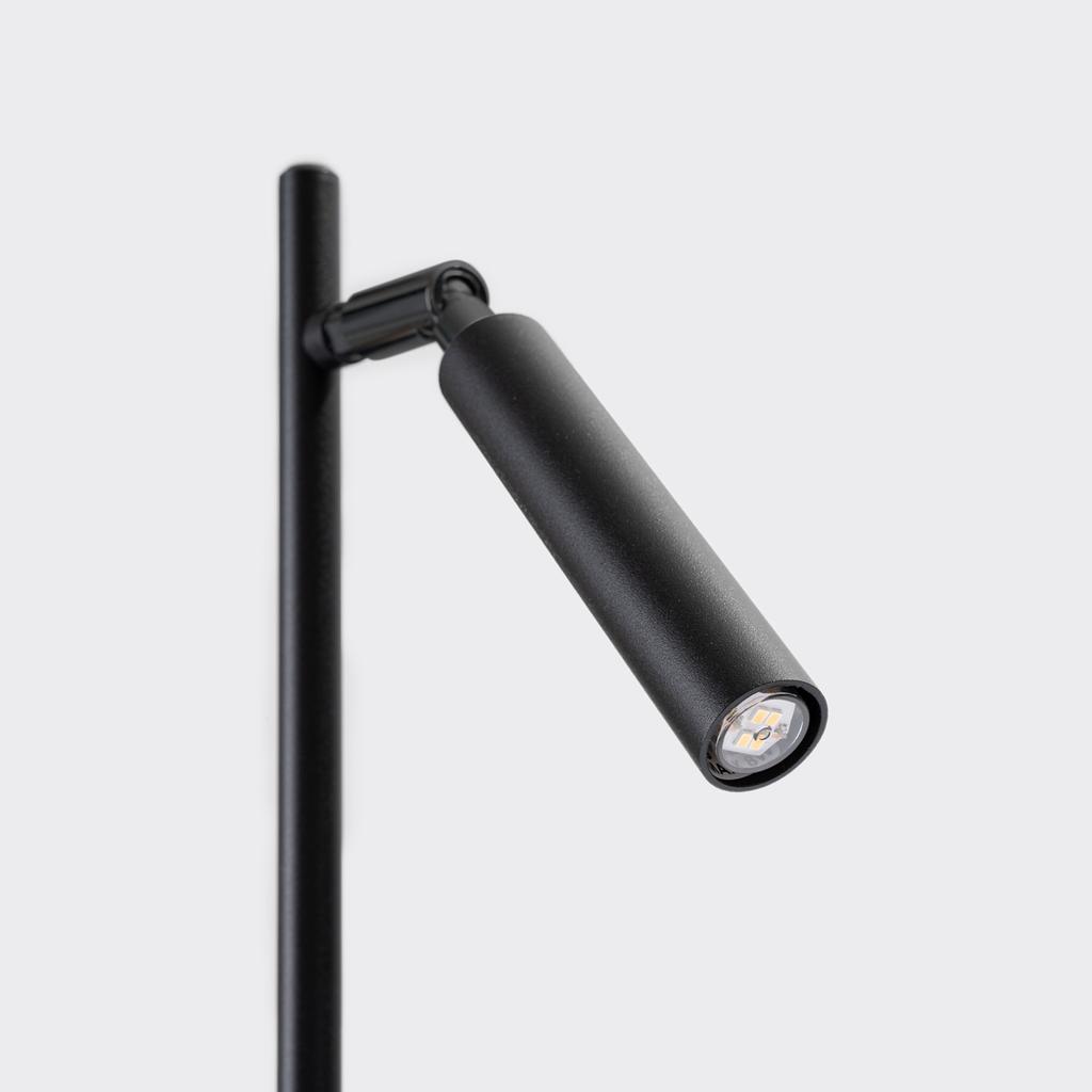 Pastel black desk lamp
