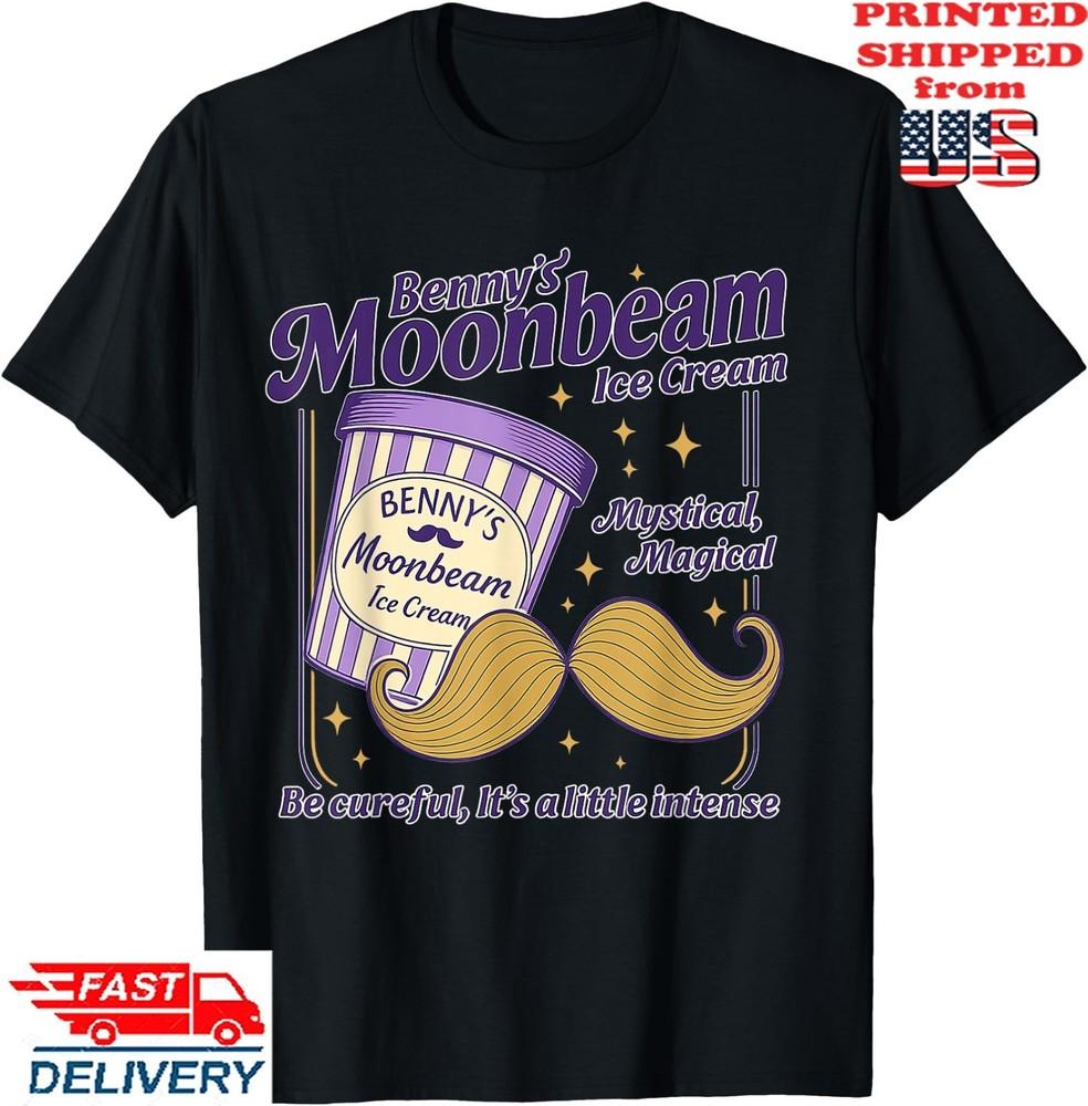 Vintage Moonbeam Ice Cream Truck Retro Double Scoop Popsicle T-Shirt, Unisex Tee Unisex T-Shirt