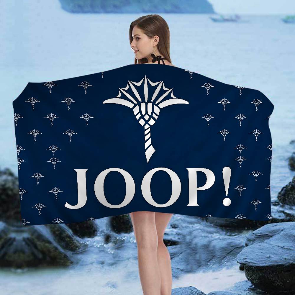 Забавное полотенце для ванны Joop с принтом, из микрофибры, мягкое, хорошо впитывающее влагу, дышащее, для девочек, детей, декоративное, мультяшное, пляжное полотенце