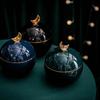Керамика Звездное Небо Луна Банка для Хранения Аксессуары для Домашнего Декора Банка для Конфет Декорация Контейнеры для Хранения Органайзер Коробка