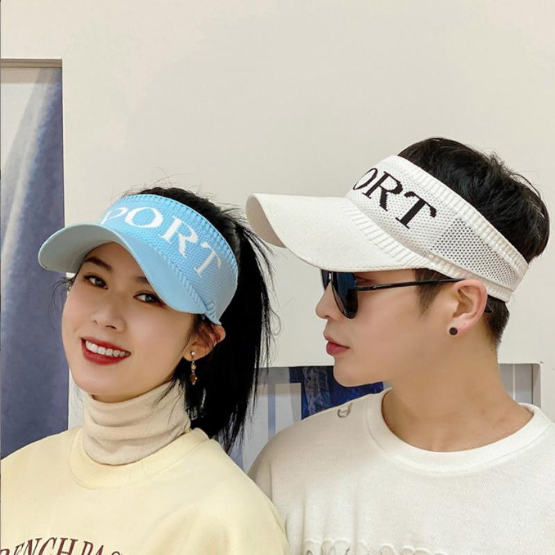 Полая мужская и женская спортивная женская трендовая кепка с утиным языком, новая шляпа от солнца, корейская легкая дышащая уличная впитывающая кепка