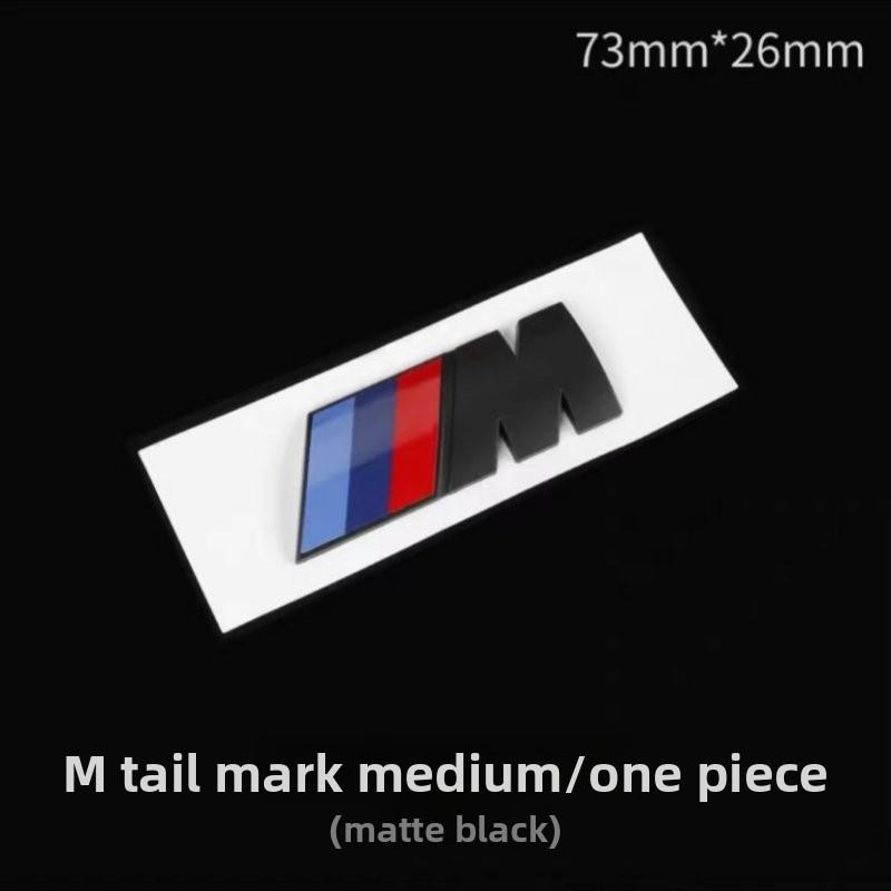 BALPJ1 Car Styling Fender Side Badge New R Emblem Sticker For BMW M M3 M5 M6 X3 E90 F30 G20 E36 E34 X6 G20 E46 X3 X4 X5 X7 Accessories