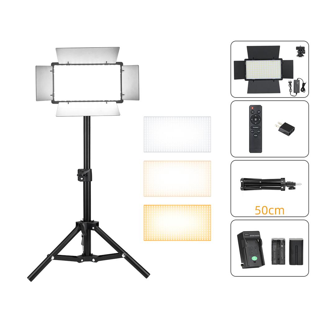 Светодиодные фонари Комплекты для фотостудии Видео освещение Портативная записывающая панель для фотографий Лампа Дополнительный штатив для Youbute Live Tiktok