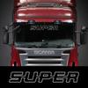 СУПЕР Наклейка на лобовое стекло автомобиля Для Scania Серии R S G Виниловая Пленка Декор Наклейка Тяжелый Большой Грузовик Полуприцеп Авто Тюнинг Аксессуары