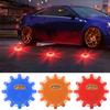 2Pcs Car Warning Lights with 9 Flash Modes Super Bright High Lumens Waterproof Battery Operated LED Warning Lights with Magnet