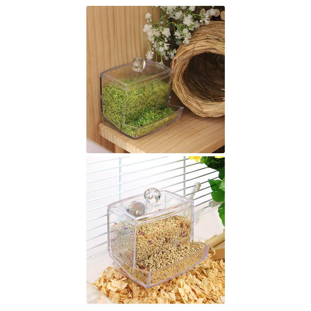 Rutin Chicken Automatic Food Feeder Large Capacity Anti-overturning Food Box Small Animal Feeding Supplies
