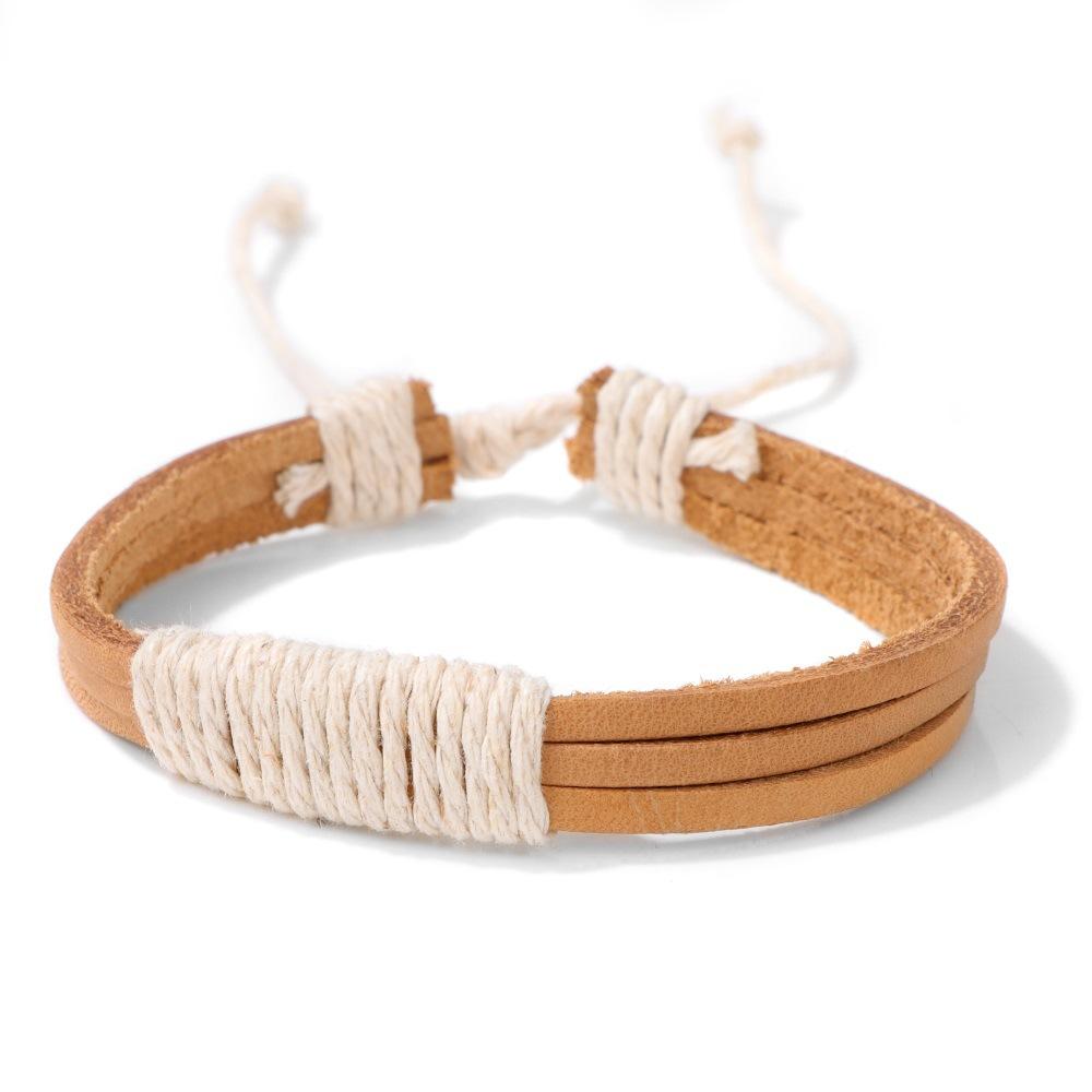 JYL TS Bracelet Men's Volcanic Stone Crown Set Bold Enhances Authority And Luck