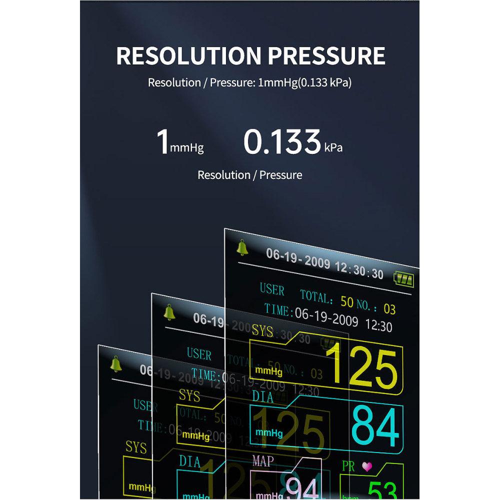 Ветеринарный электронный сфигмоманометр, автоматический тонометр для измерения артериального давления с загрузкой программного обеспечения для ПК