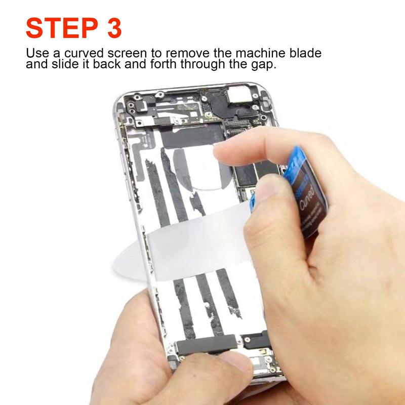 1 шт. Ультратонкий изогнутый ЖК-экран Спуджер Инструмент для вскрытия Разборка Нержавеющая сталь Металл Инструменты для ремонта мобильного телефона
