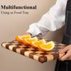 Solid Wood Cutting Board Household Use Wooden Double Colors Anti-skid Cutting Board Mosaic Chopping Pad Food Tray Kitchen Items