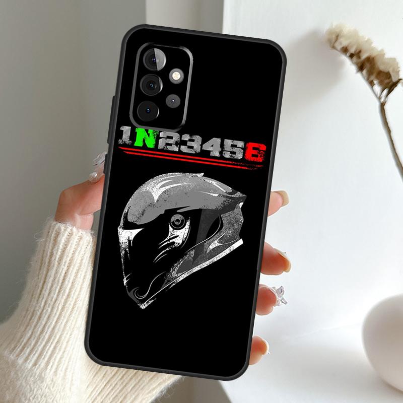 1N23456 Motorcycle Case For Samsung Galaxy A55 A15 A35 A56 A06 A16 A26 A36 A32 A52 A13 A33 A53 A14 A34 A54 A17