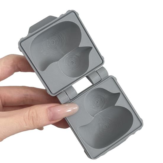 Утка Снежколеп Портативный Форма Утки Инструмент для Быстрого Изготовления Снежков Игра для Зимних Снежных Боев на Открытом Воздухе