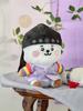 BT21 RJ BABY Премиальная K-издание Сидящая плюшевая игрушка (Ханбок Версия Зайчик)