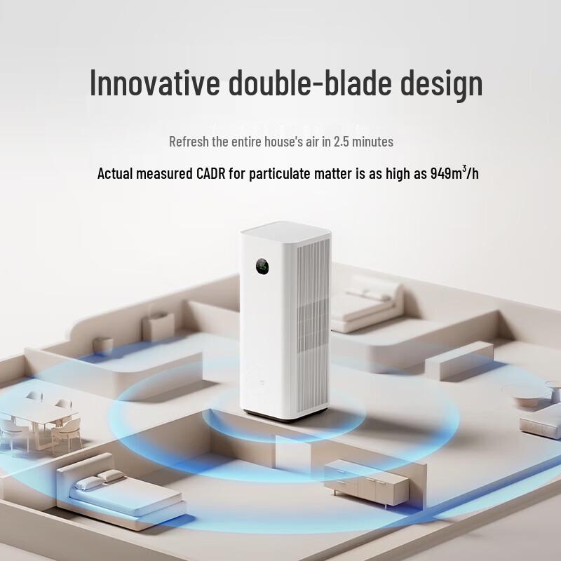 Умный очиститель воздуха Xiaomi 6 Удаление формальдегида Pro CN вилка (адаптер в комплекте)