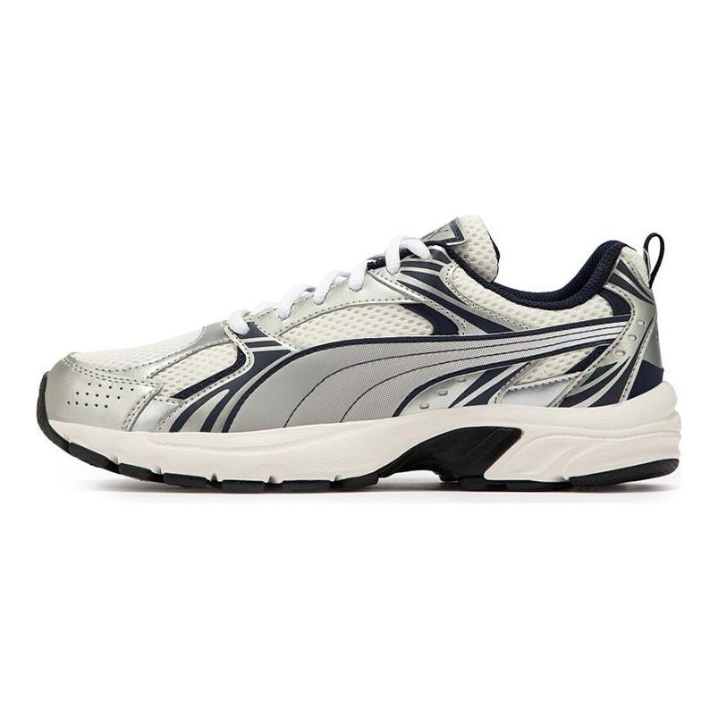 Puma Кроссовки Milenio White Silver Unisex Whisper-White 380510-05