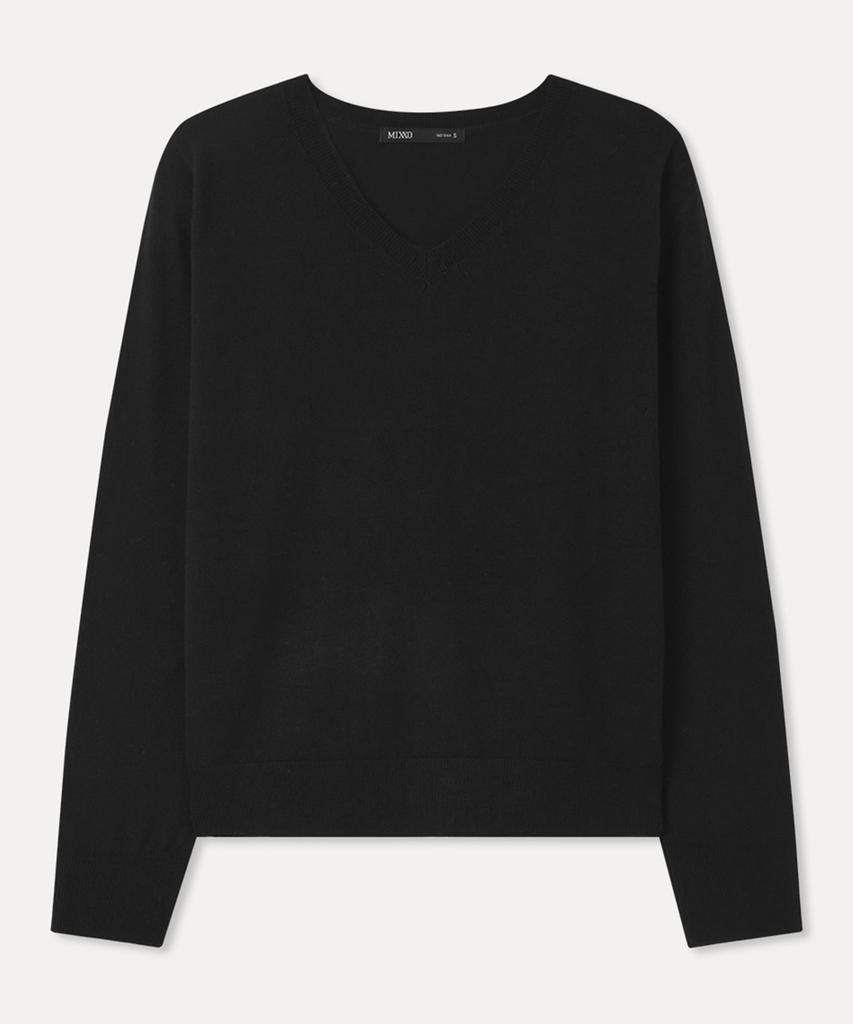 MIXXO [Основная коллекция] Пуловер с V-образным вырезом_Miwkag310T