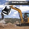 2 шт. Ухо ковша для замены для мини-экскаваторов CAT 305 306 Марганцевая сталь Крепление уха ковша с пальцами и винтами